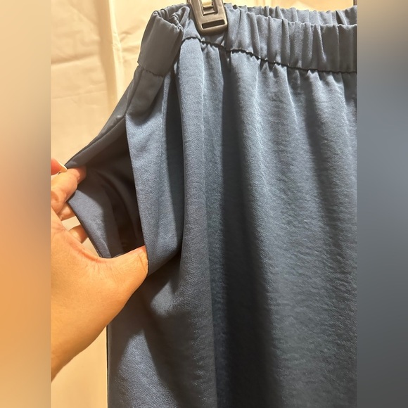 Worthington Midnight Blue Wide-Leg Pants - Picture 3 of 4